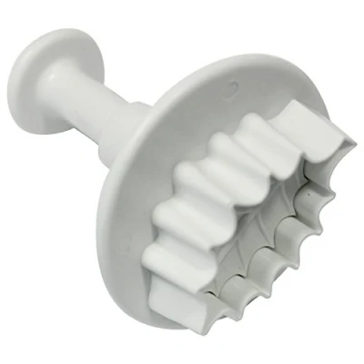 Image of PME HL543 Veined Holly Leaf Plunger Cutter, Large Size, White