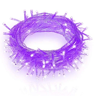 Image of HULX LEDs Christmas Lights, 3m 30LED LED String Lights Fairy Twinkle Tree Battery for Indoor Outdoor (Purple)