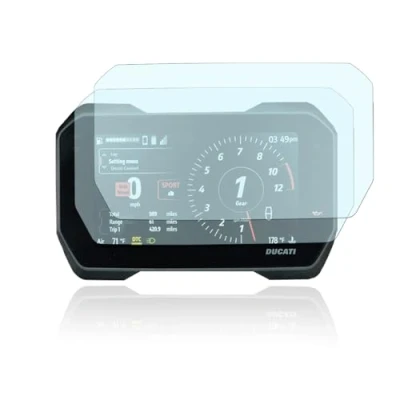 Image of Pack of 2 Speedometer Screen Protectors for Ducati Multistrada V4S 2021 1x Ultra Clear / Anti Glare