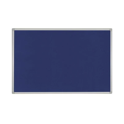 Image of Bi Office Felt Noticeboard 1200x900mm Blue