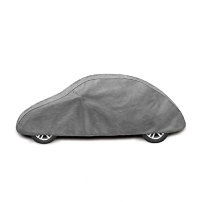 Image of Car Cover Waterproof Grey Outdoor Breathable For Volkswagen Beetle New, Road Vehicles Protector Scratch, Weather Dirt Protection