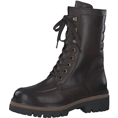 Image of MARCO TOZZI Women&#039;s 2 26211 41 Bootie laced, Cafe, 4
