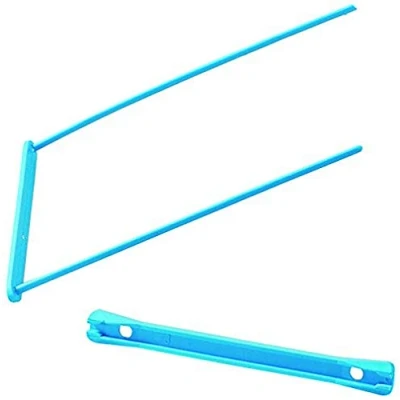 Image of Unilux 24893 Fast Style Semi Rigid Plastic Binding Fastener 100 mm Spacing 80 Assorted Colours