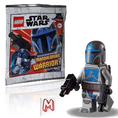 Image of LEGO Star Wars The Clone Minifigure Mandalorian Loyalist Warrior with Dual Blasters (Limited Edition Foil Pack), 1 piece