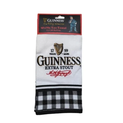 Image of Guinness Waffle Tea Towel