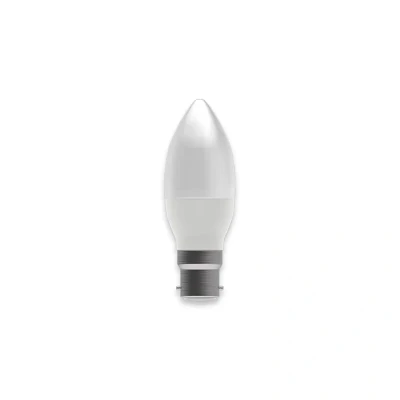Image of Opal Non Dimmable LED Candle 3.9W B22 2700K Bell Lighting