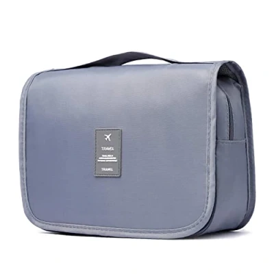 Image of Hanging Travel Toiletry Bag,Wash Bag Portable Make Up for Women,Large Capacity Cosmetic Perfect Travel/Daily Use