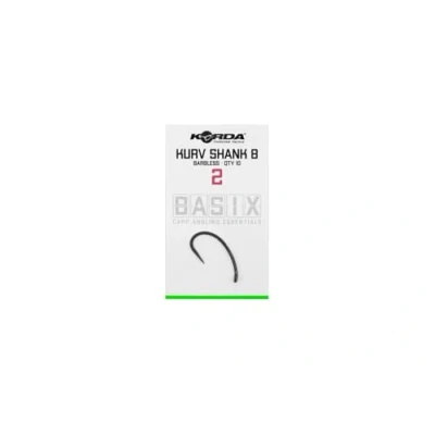 Image of Korda Basix Curved Barbless Carp Hook 2 (10 pieces) hooks