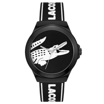 Image of Lacoste Analogue Quartz Watch for Men with Black Silicone Bracelet 2011185