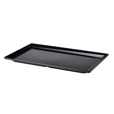 Image of Genware ‎DH042 Black Melamine Platter GN 1/1 53 x 32cm