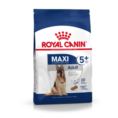 Image of Royal Canin Maxi Adult 5+ Dry Dog Food, 4kg