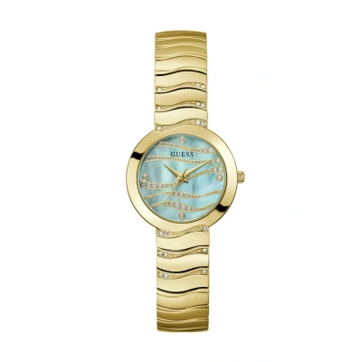 Image of Guess Laguna Watch, Women&#039;s, Size: ONE, Gold tone