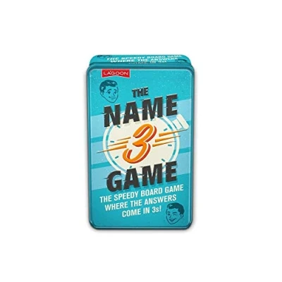 Image of The Lagoon Group 5643 Name Three Board Game, Multi
