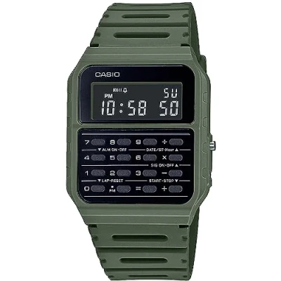 Image of Casio Digital watch, Women&#039;s, Size: One Size, Green