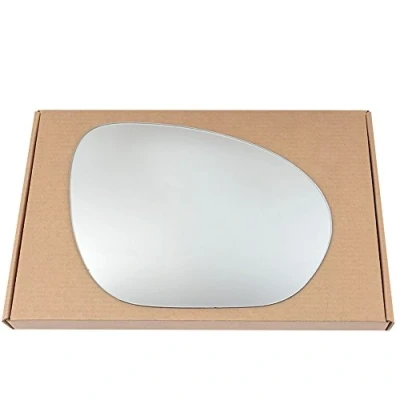 Image of Less4spares Wing Mirror Glass Right Compatible with Nissan Juke 2011 2014 STICK ON Driver Off Side Convex