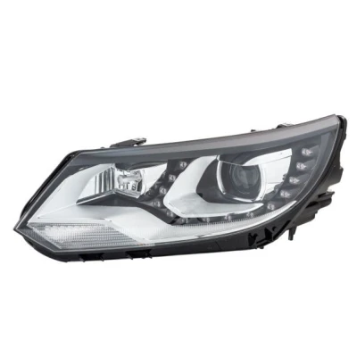 Image of 5N2941753, 5N2941753B Headlights HELLA 1ZS 010 748 331 left D3S/H7, PSY24W, D3S, H7 Bi Xenon 12V for hand traffic VOLKSWAGEN: Tiguan I
