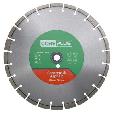 Image of CorePlus Concrete &amp; Asphalt Diamond Blade 350 x 20mm