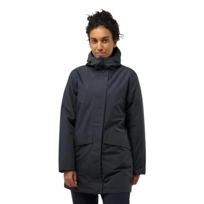 Image of Jack Wolfskin Women&#039;s Tempelhof Coat W, Phantom, S