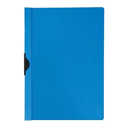 Image of Q Connect Quickclip File 3mm A4 Dark Blue (Pack of 25)