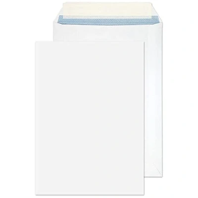 Image of Q Connect C5 Envelopes Pocket Peel and Seal 100gsm White (500 Pack)