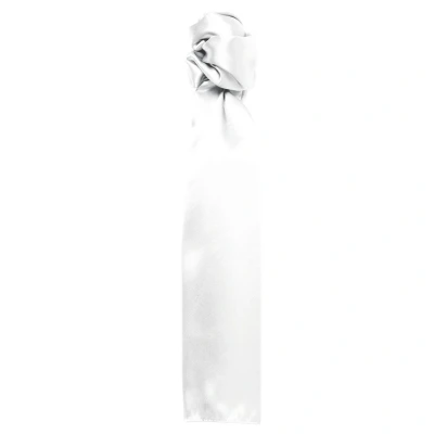 Image of Premier Unisex Colours Plain Scarf (White) One Size