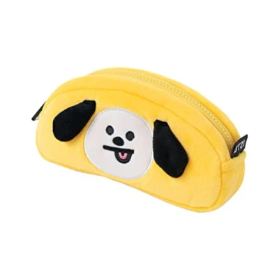 Image of Grupo Erik BT21 Official Merchandise Chimmy Plush Pencil case Kids 7.87 x 1.97 3.54 inches 20 5 9 cm Cosmetic Gifts Large Kawaii