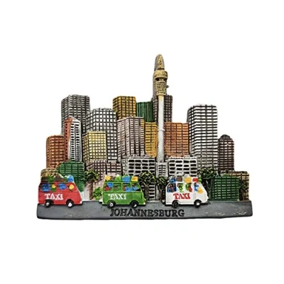 Image of Johannesburg South Africa 3D Refrigerator Magnet Souvenirs Handmade Resin Magnetic Stickers Home Kitchen Decoration,Johannesburg Fridge Collection Gift