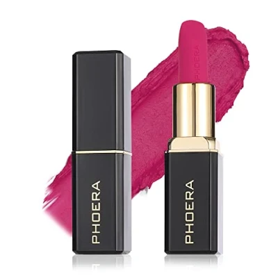 Image of Phoera Non Transfer Lipstick Waterproof, smudge proof And mask feeling weightless Pigmented Formula Long Lasting That Are Mask, Sweat, Pizza Proof. (09 Eadie)