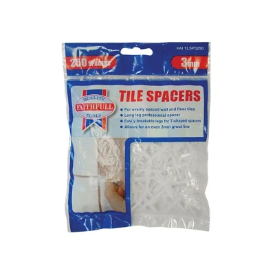 Image of Tile Spacer Long Leg 3mm (Bag 250)