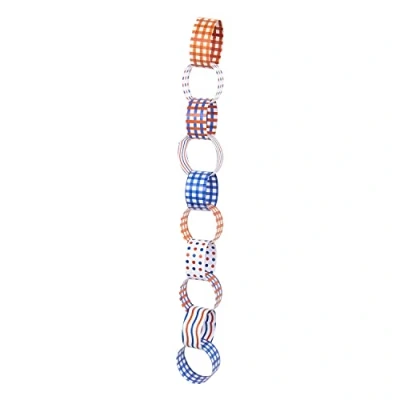 Image of amscan 9913021 A Day to Remember Paper Chains (6pk x 60pcs, Approx 3.9m)