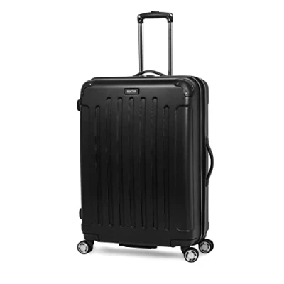Image of Kenneth Cole REACTION Renegade 28&quot; Lightweight Hardside Expandable 8 Wheel Spinner Checked Luggage, Black