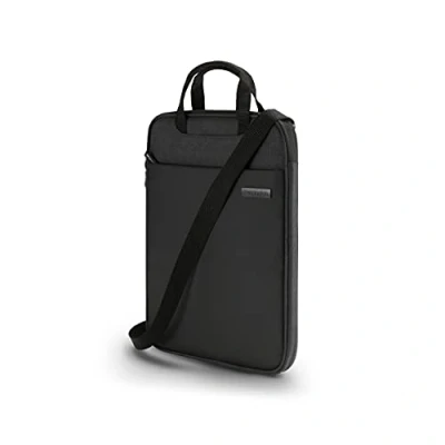 Image of Kensington Vertical Eco Laptop Bag designed for 12&quot; Screens, Protective Carry Case and Sleeve featuring a Zipper Adjustable, Detachable Shoulder Strap, Friendly Water Resistant (K60102WW)