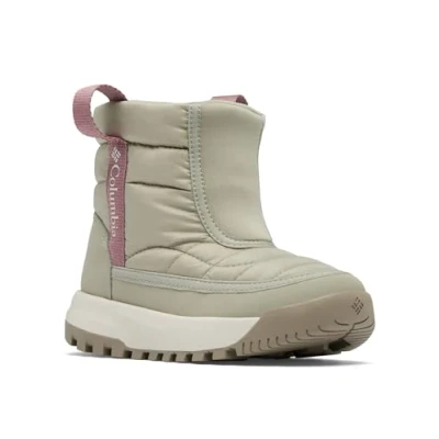Image of Columbia Childrens MID Unisex Winter boots for kids, Size: 12.5K, Grey green/fig Textile/synthetics