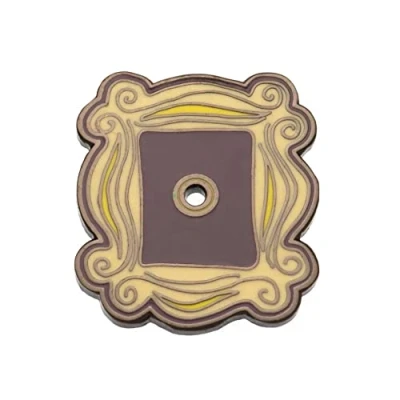 Image of Friends Enamel Pin Badge (Frame Design) 2cm x Official Merchandise