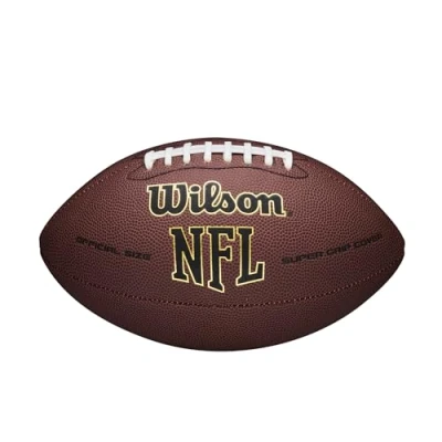 Image of Wilson NFL Super Grip Official Football, Brown