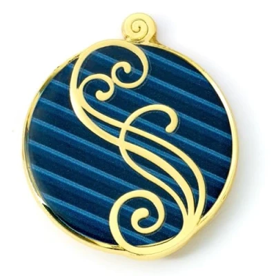 Image of Wicked Blue Shiz Logo Pin Badge