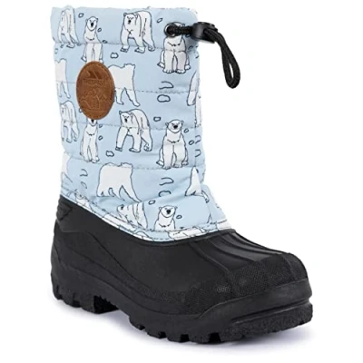 Image of Trespass Kids Snow Boot Insulated Lined Remy