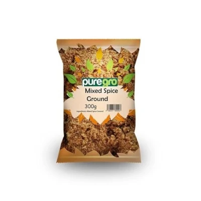 Image of Puregro Ground Mixed Spice 300g PACK of 1 Perfect Blend Premium Mixture Spices Aromatic Seasoning.
