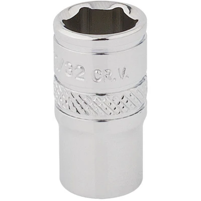 Image of Draper HI TORQ� 6 Point Socket, 1/4" Sq. Dr., 11/32"