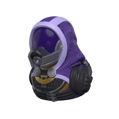 Image of TUBBZ First Edition: Mass Effect Tali’Zorah Nar Rayya Cosplaying Rubber Duck Vinyl Figure