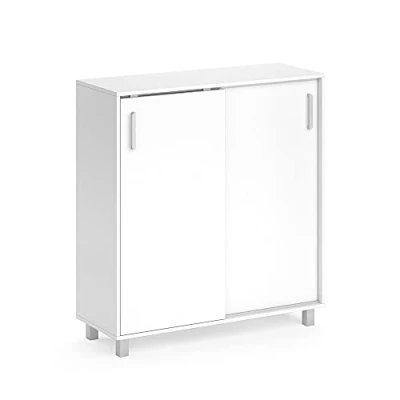Image of Vicco Shoe cabinet Viva, White, 100 x 108 cm