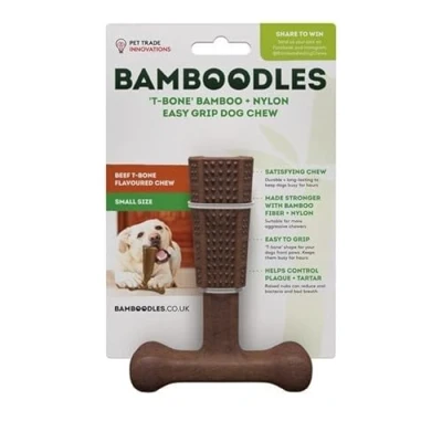 Image of Bamboodles Small Beef Dog Chew Toy