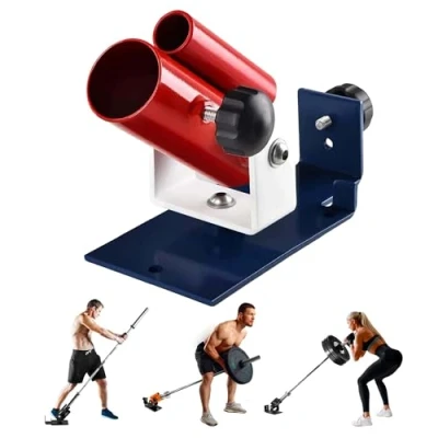 Image of Yes4All Unisex Uxb3 Deluxe T Bar Row Platform American Full 360 Swivel Easy to Install Fits 1 Sta, B. Pride, 6pc UK