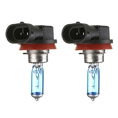 Image of Mintice 2 X Car Vehicle Bright H11 100W 6000K Xenon Gas Halogen Headlight White Light Lamp Bulbs