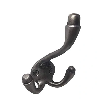 Image of Element 10 x Coat Hook 1883 Antique Cast Iron Rack Hooks Trade Pack