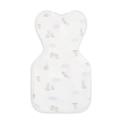 Image of Love To Dream Swaddle Blanket. Newborn Essentials, Baby Sleeping Bag With Arms, Provides Comfortable And Quiet Sleep, Cloud Bunnies, (Medium)