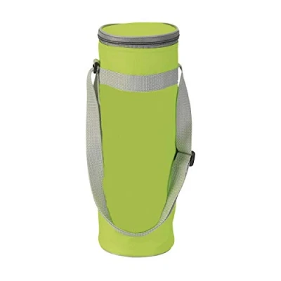 Image of noTrash2003 Cool Bag for Hanging 1.5 L Bottle, Adjustable Shoulder Strap, Small Drinks, Box Outdoor, Travel etc. (Green)