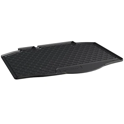 Image of Gledring 1807 Rubbasol (Rubber) Trunk mat Seat Ibiza 6F 5 Doors 2017 (Lower Bottom/excl. Natural Gas Version), Black