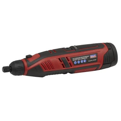 Image of Sealey Cordless Multipurpose Rotary Tool &amp; Engraver Kit 49pc 12V SV12 Series Body Only