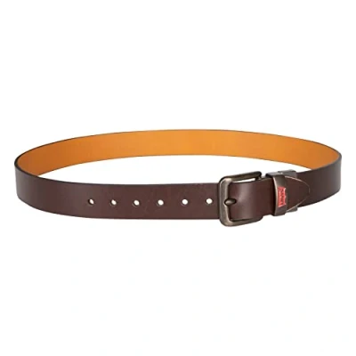 Image of Levi&#039;s LAN Reversible Leather Belt 9A6896, Black, S